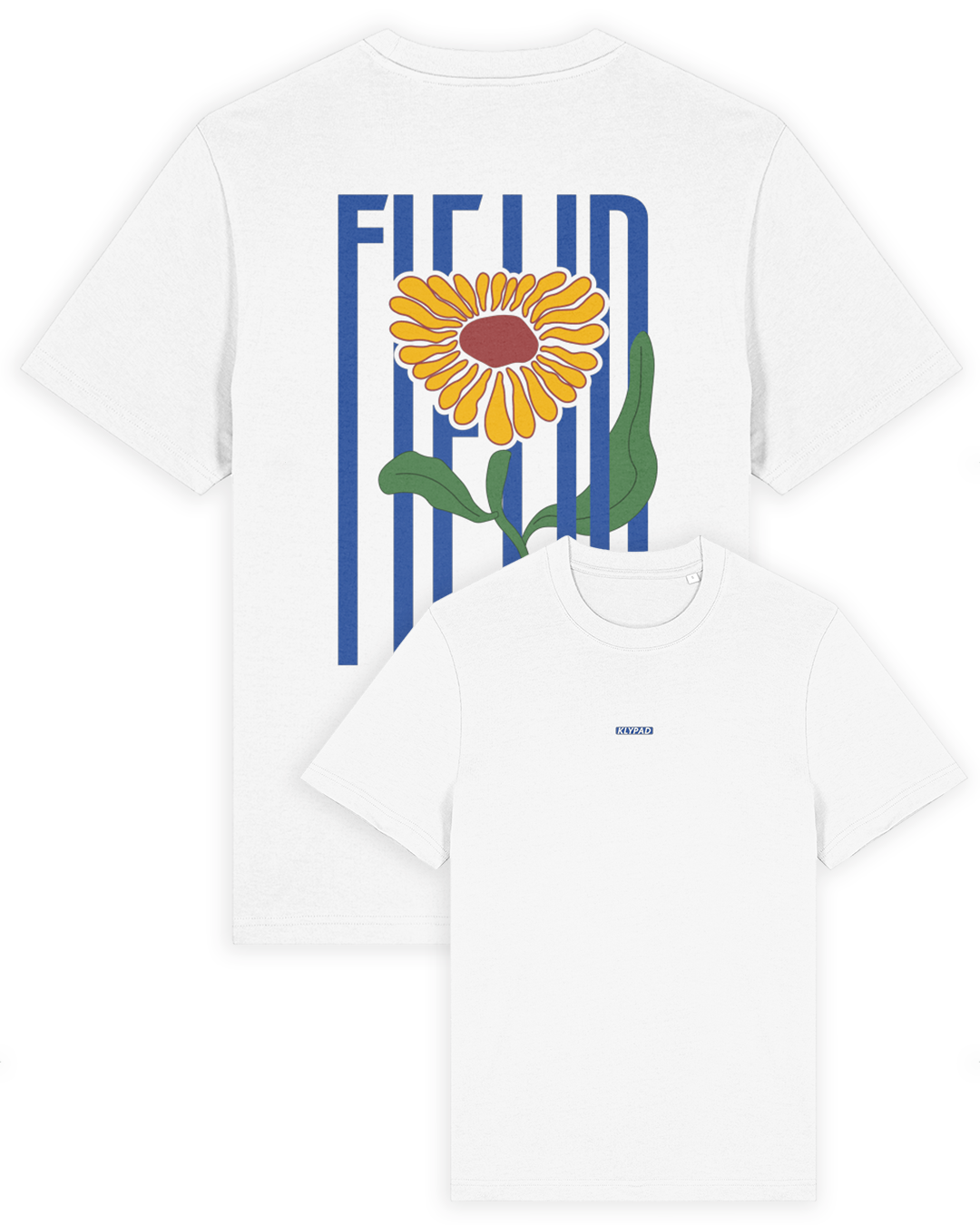 T-shirt Fleur Dos Plat
